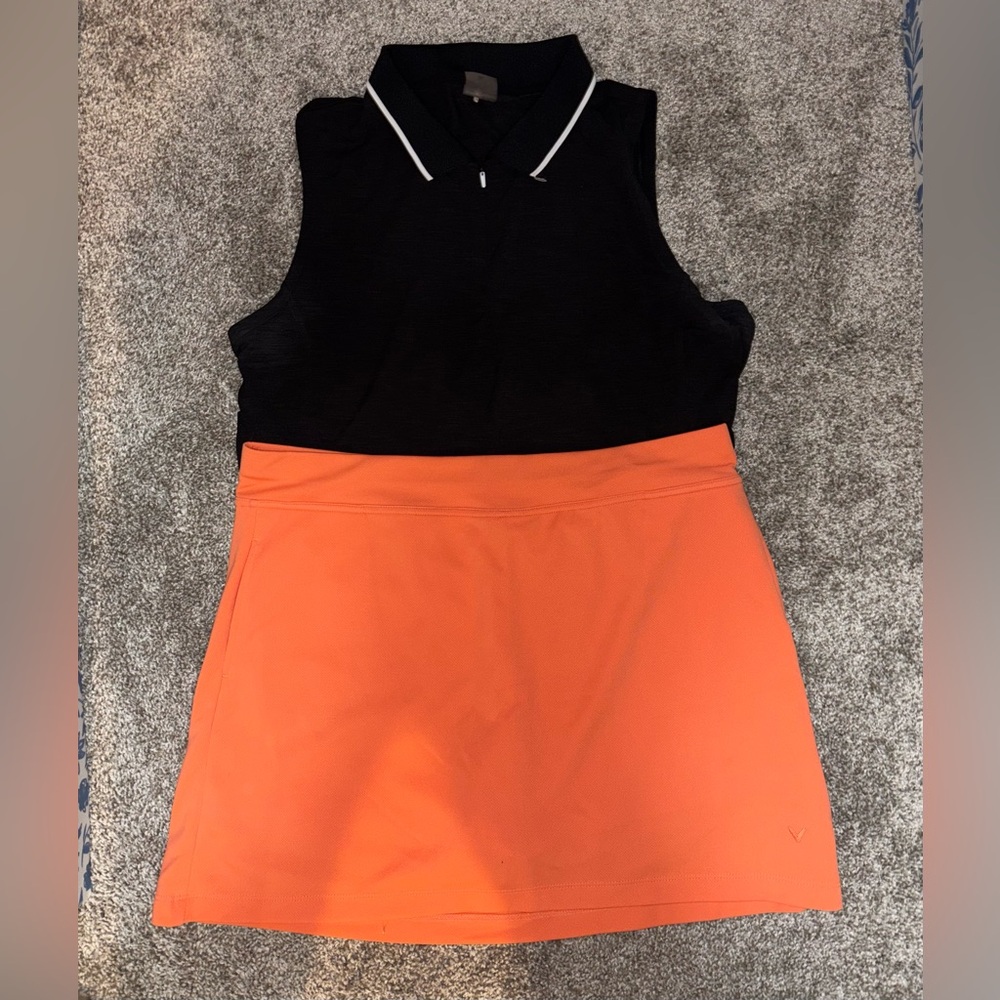 Callaway Skort + Calia Golf Polo